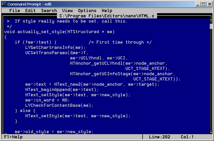 MS-DOS Editor 2.0.026 - Screenshot 6