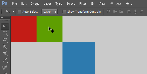 Ctrl + Click on the image to select the specific layer