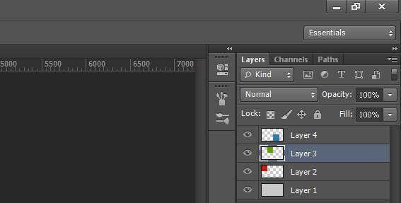 The layer is highlighted in Layers Panel